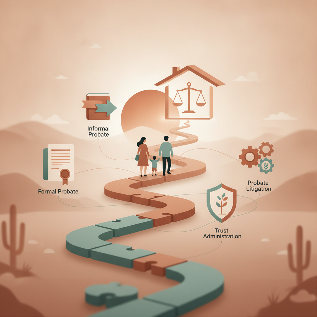 Illustration for What process should a Tempe family expect after appointment? — Estate Litigation Attorney